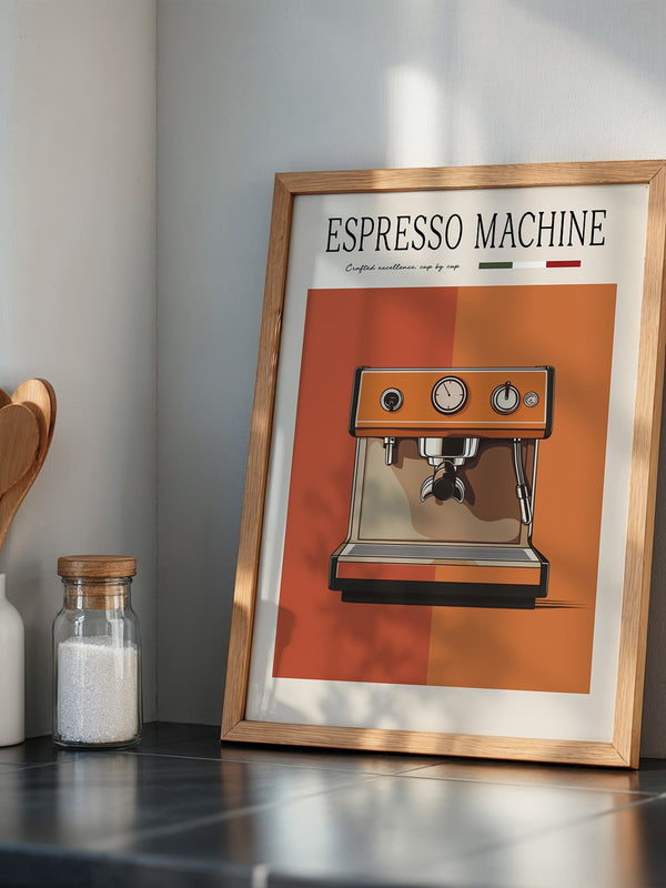 Espressomaschine Retro Look