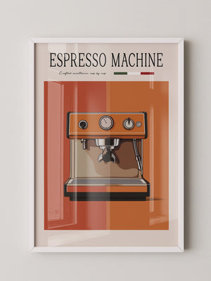 Espressomaschine Retro Look
