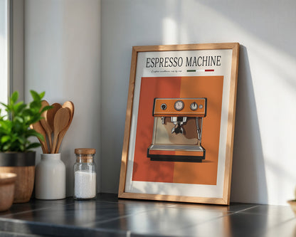 Espressomaschine Retro Look