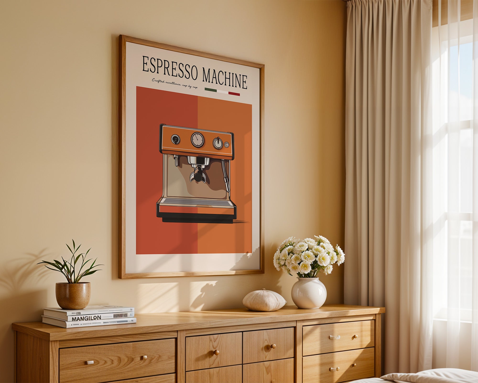 Espressomaschine Retro Look