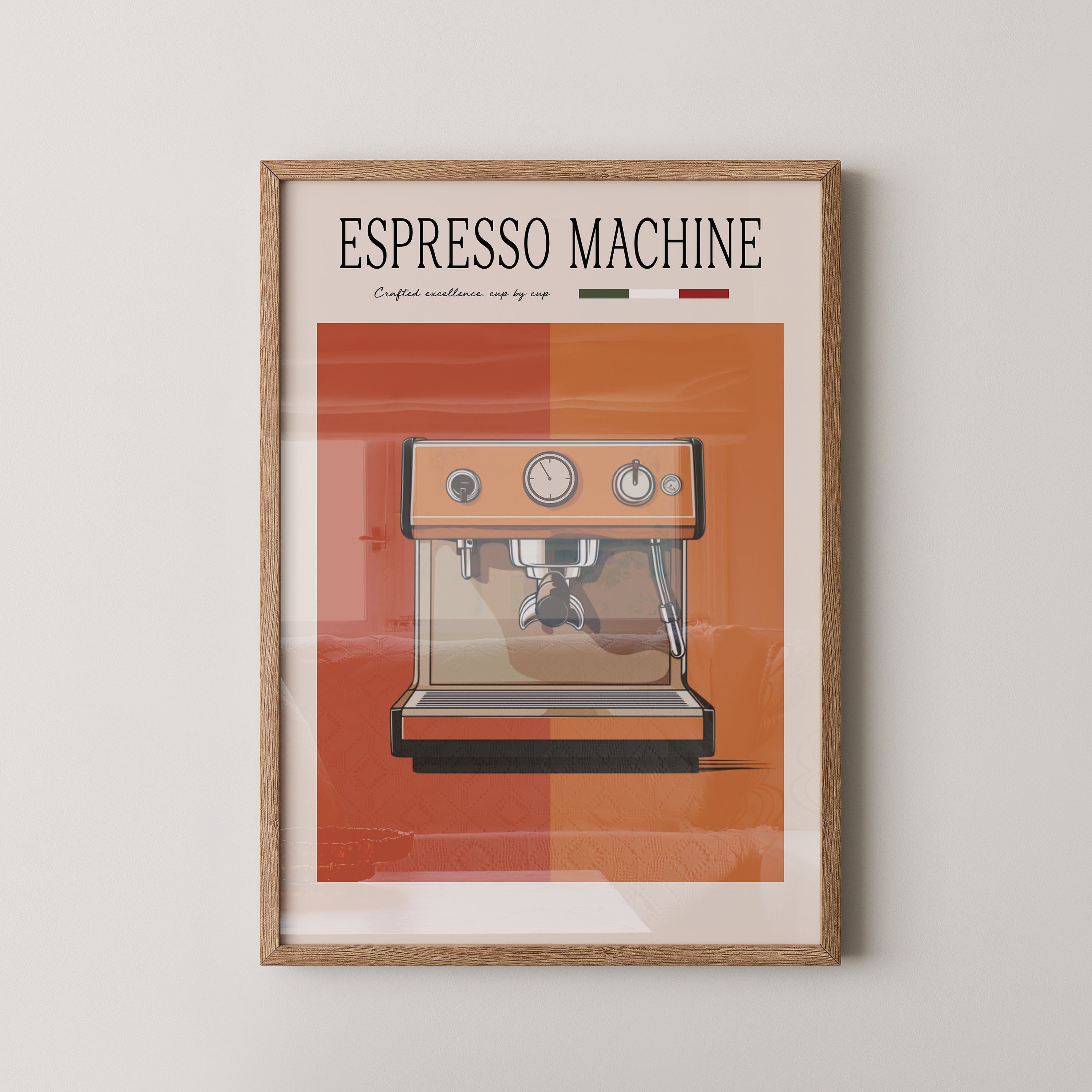 Espressomaschine Retro Look