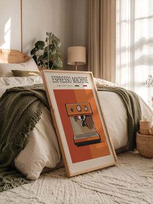 Espressomaschine Retro Look