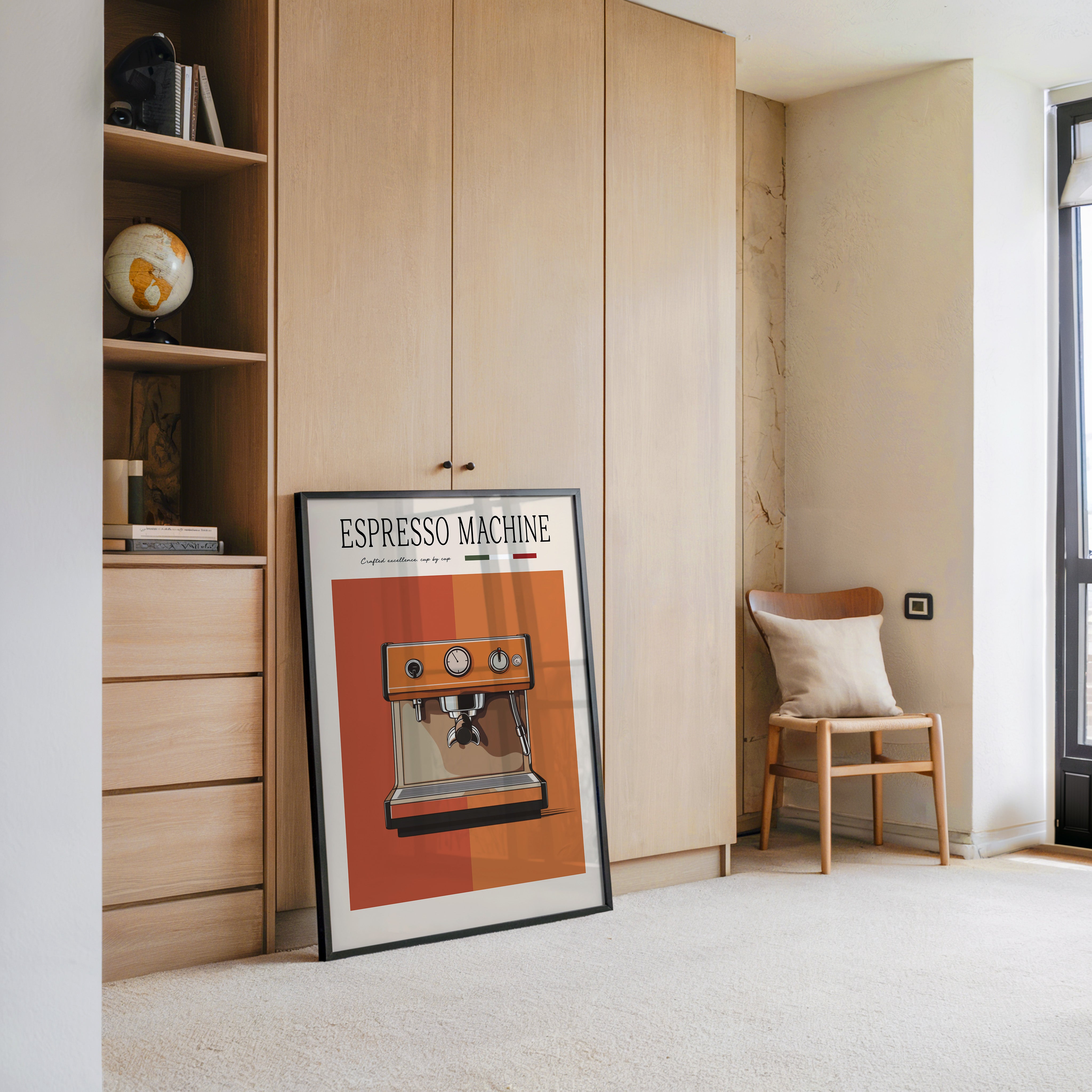 Espressomaschine Retro Look