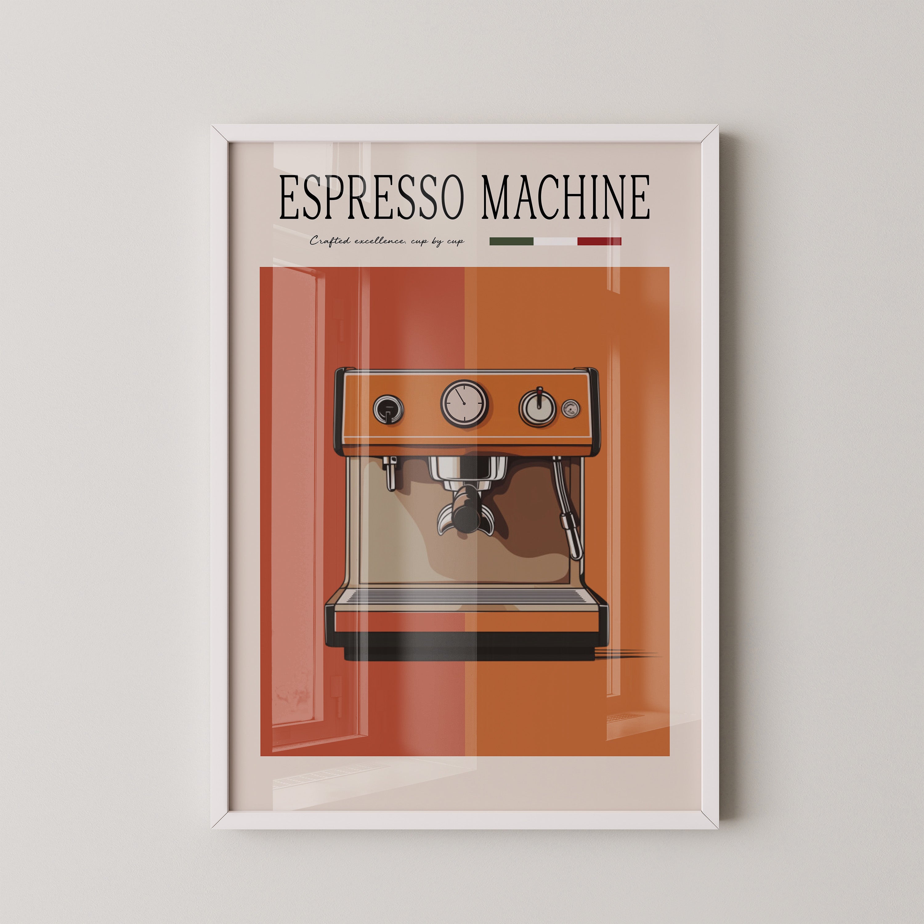 Espressomaschine Retro Look