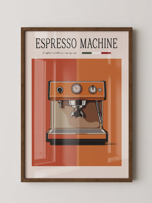Espressomaschine Retro Look