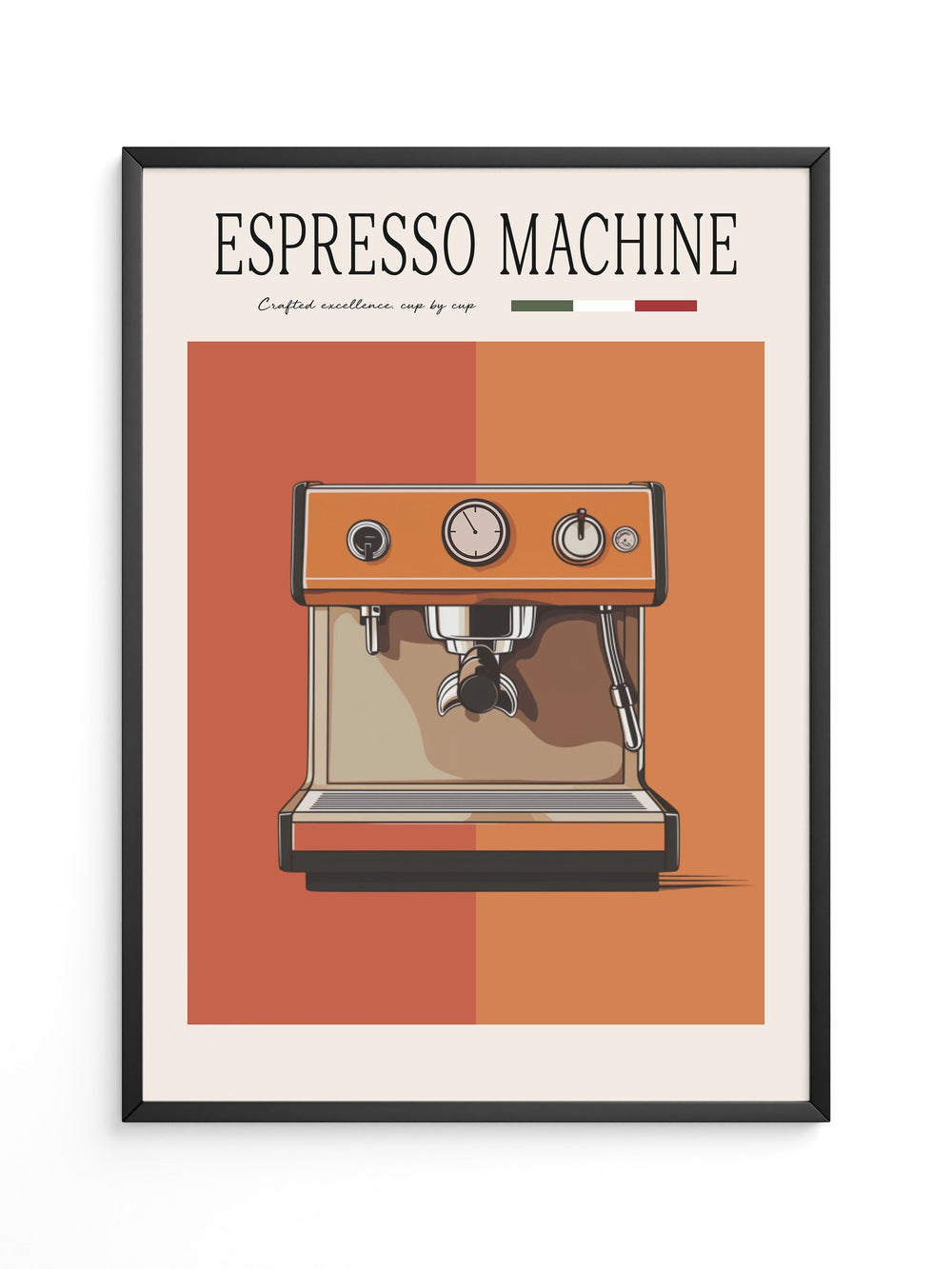 Espressomaschine Retro Look