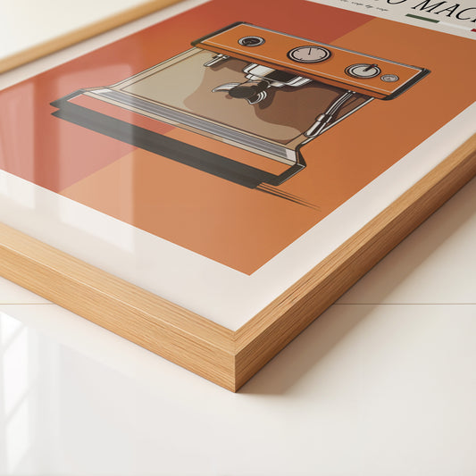 Espressomaschine Retro Look