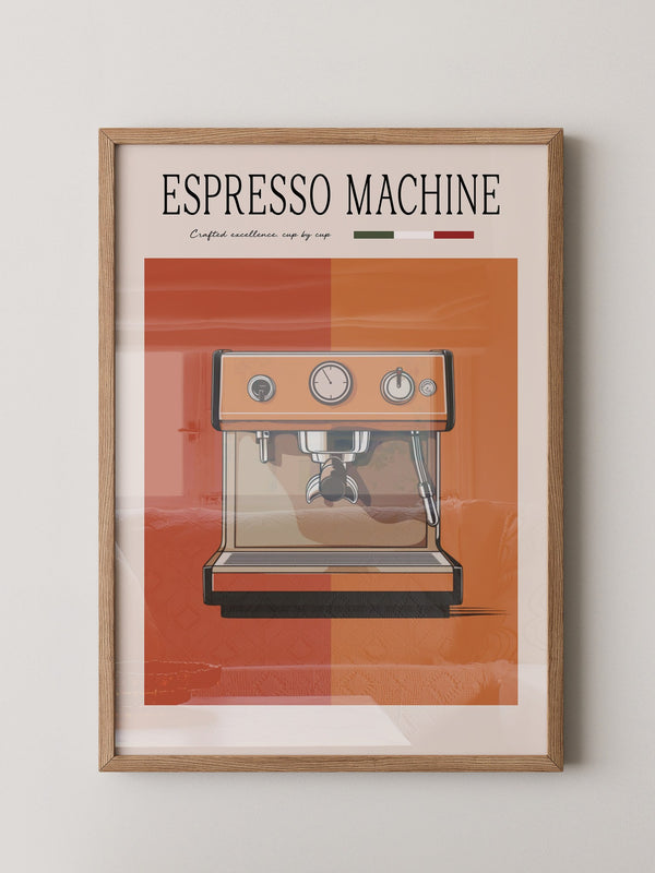 Espressomaschine Retro Look