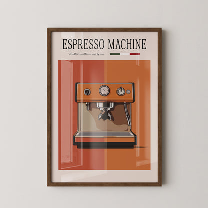 Espressomaschine Retro Look