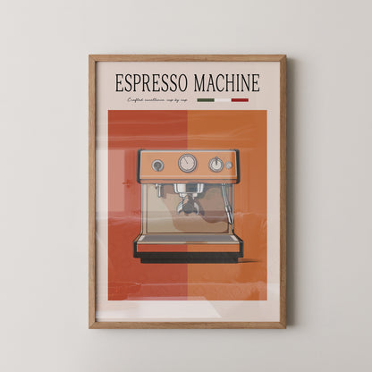 Espressomaschine Retro Look