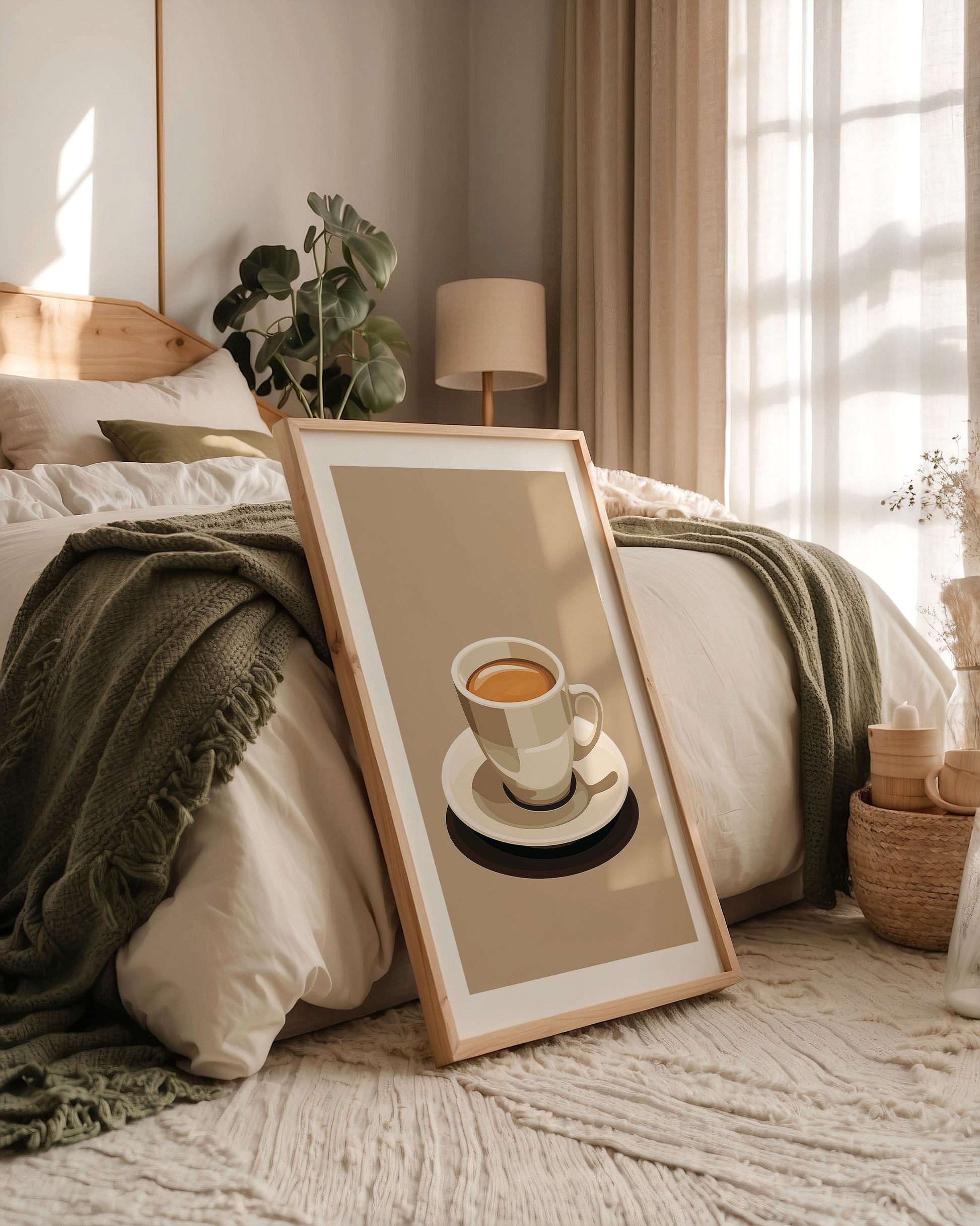 Kaffee Tasse Retro Stil