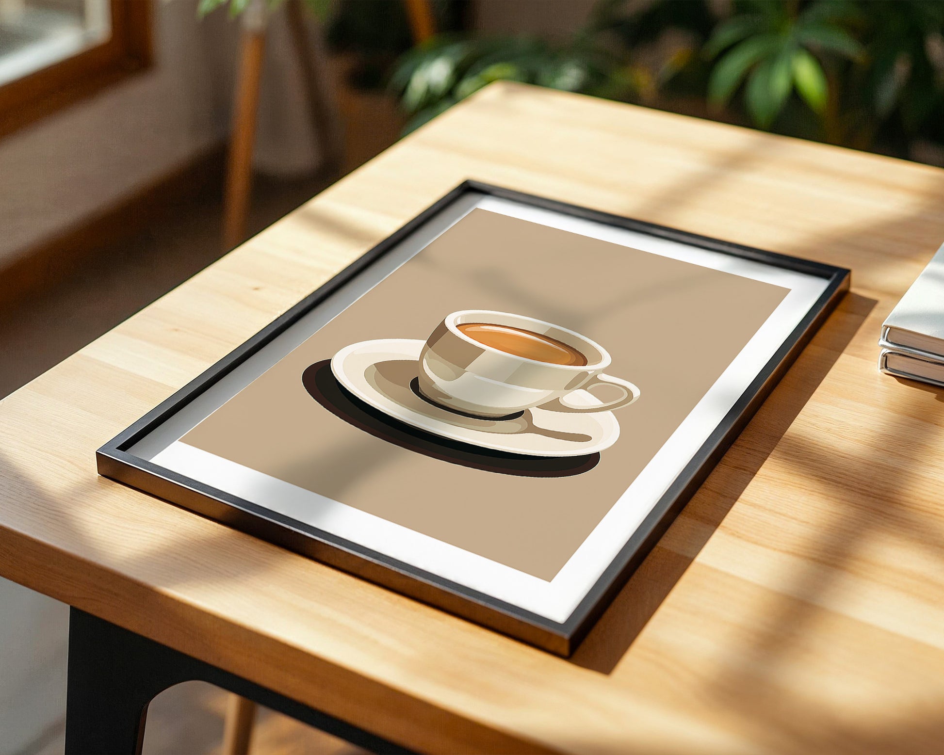 Kaffee Tasse Retro Stil