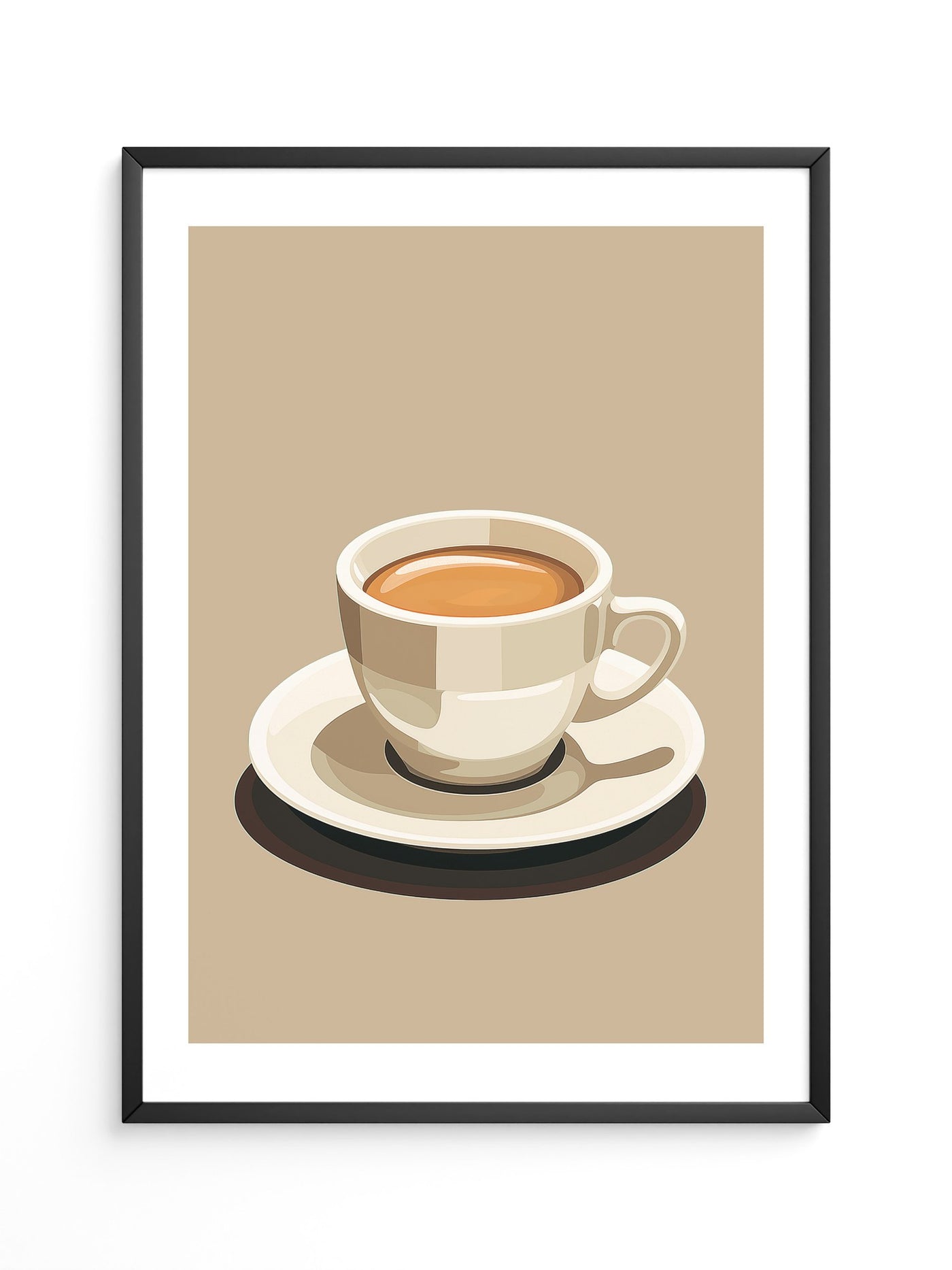 Kaffee Tasse Retro Stil