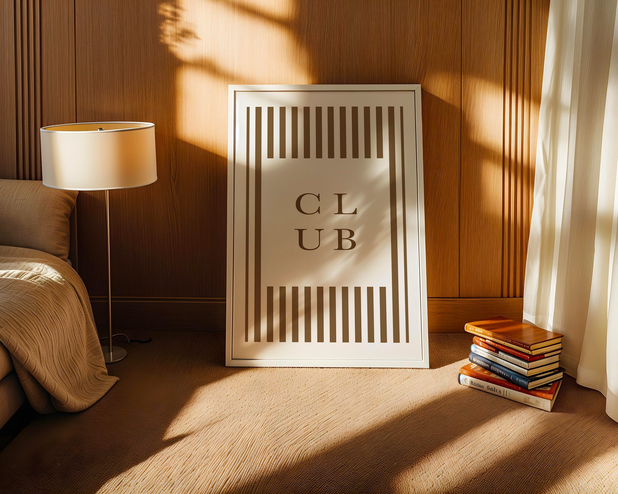 Club Streifen Minimalistisch