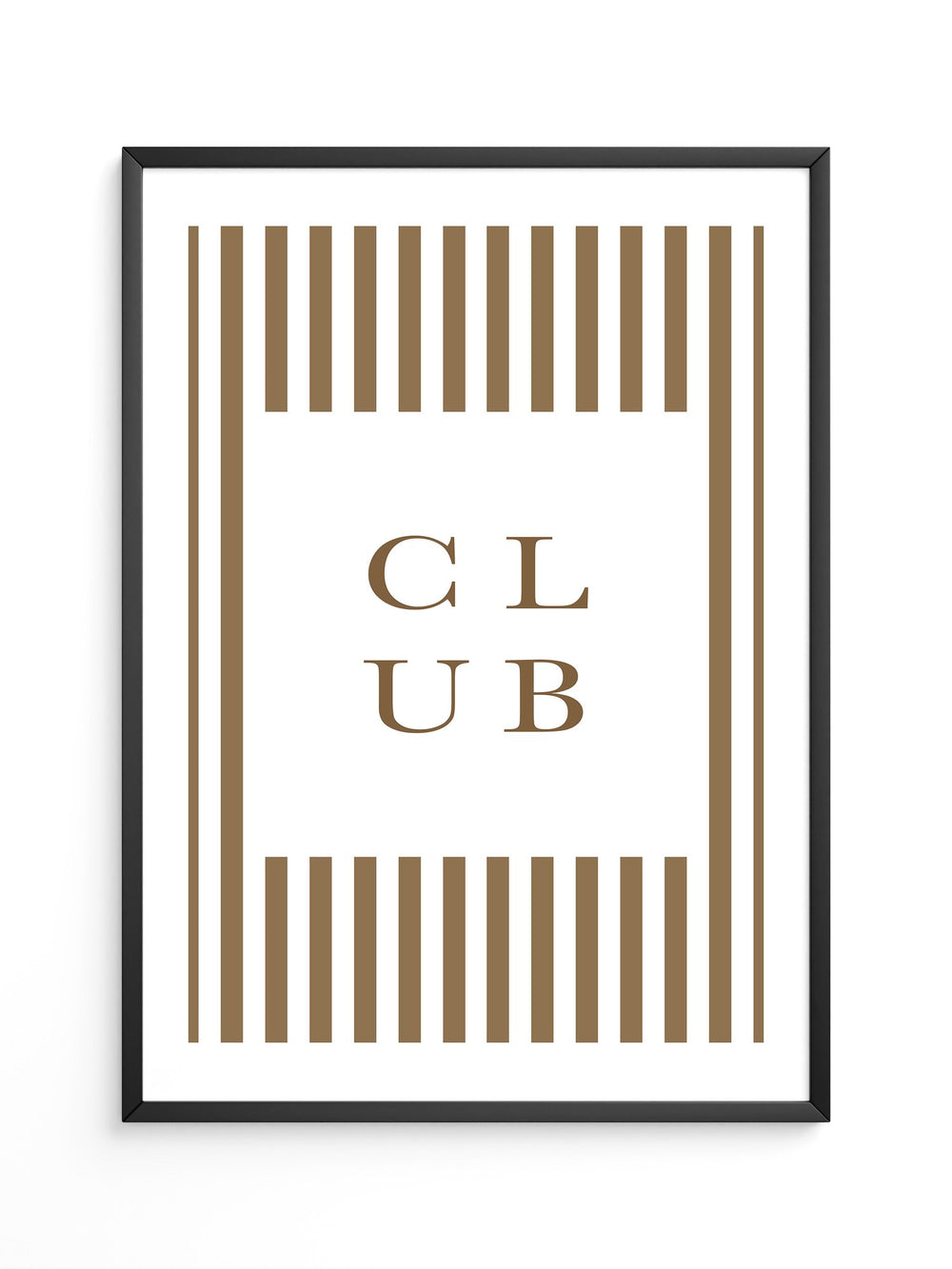 Club Streifen Minimalistisch