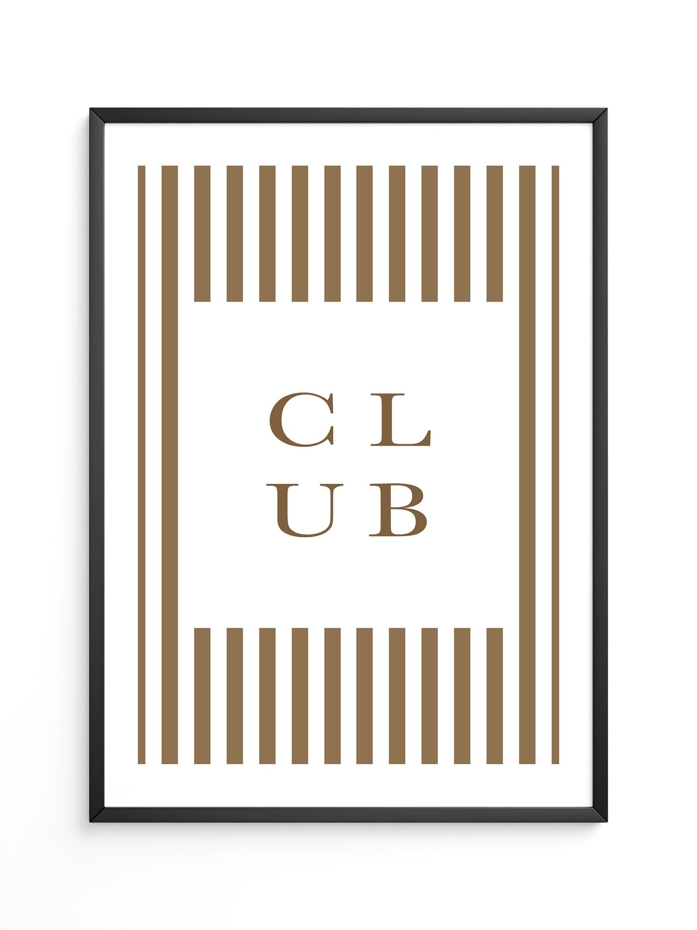 Club Streifen Minimalistisch