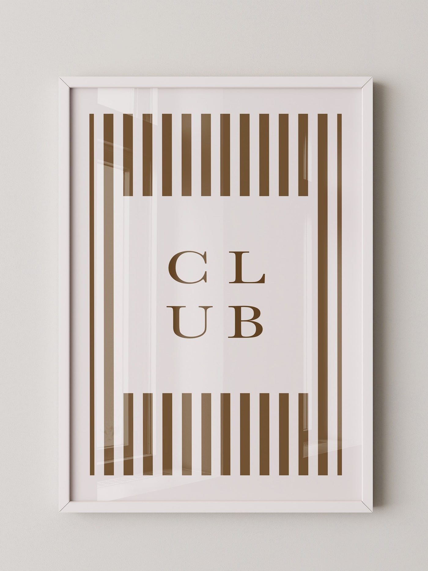 Club Streifen Minimalistisch