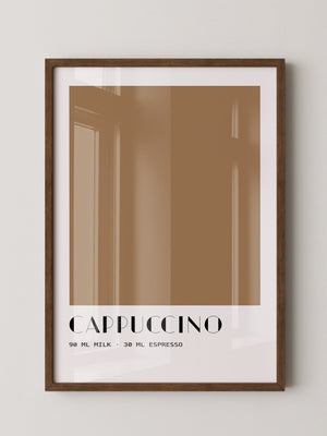 Cappuccino Rezept minimalistisch