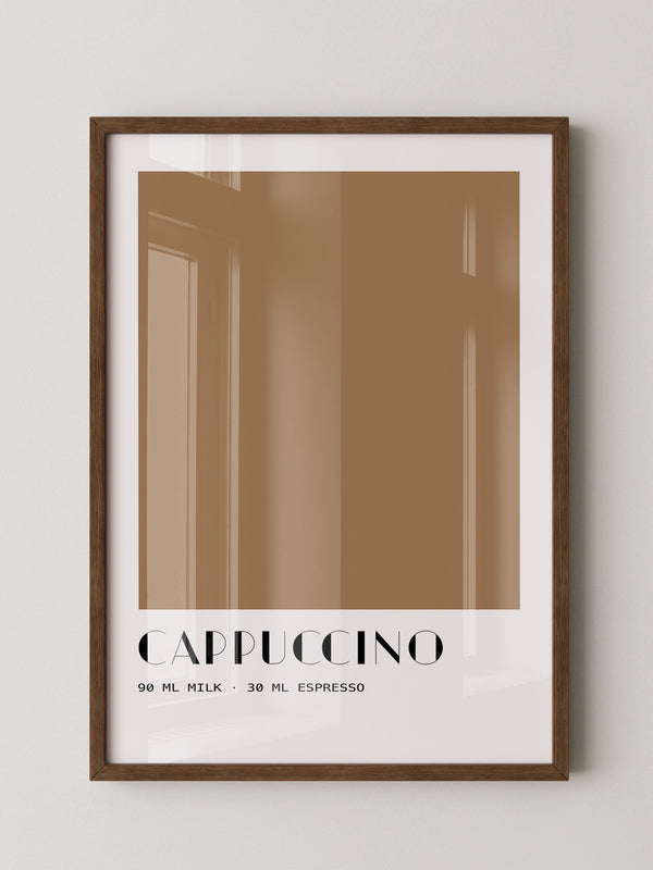 Cappuccino Rezept minimalistisch