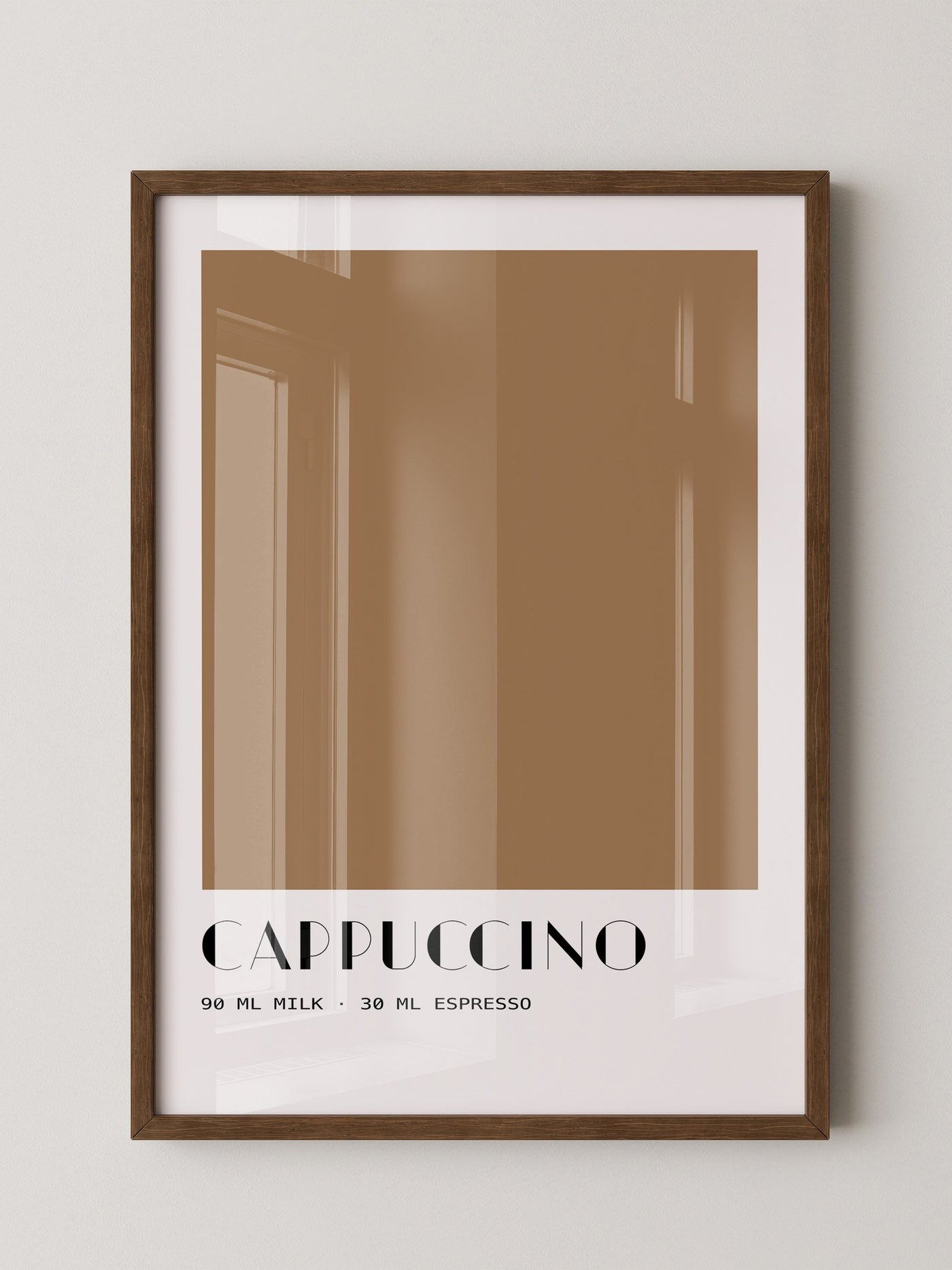 Cappuccino Rezept minimalistisch