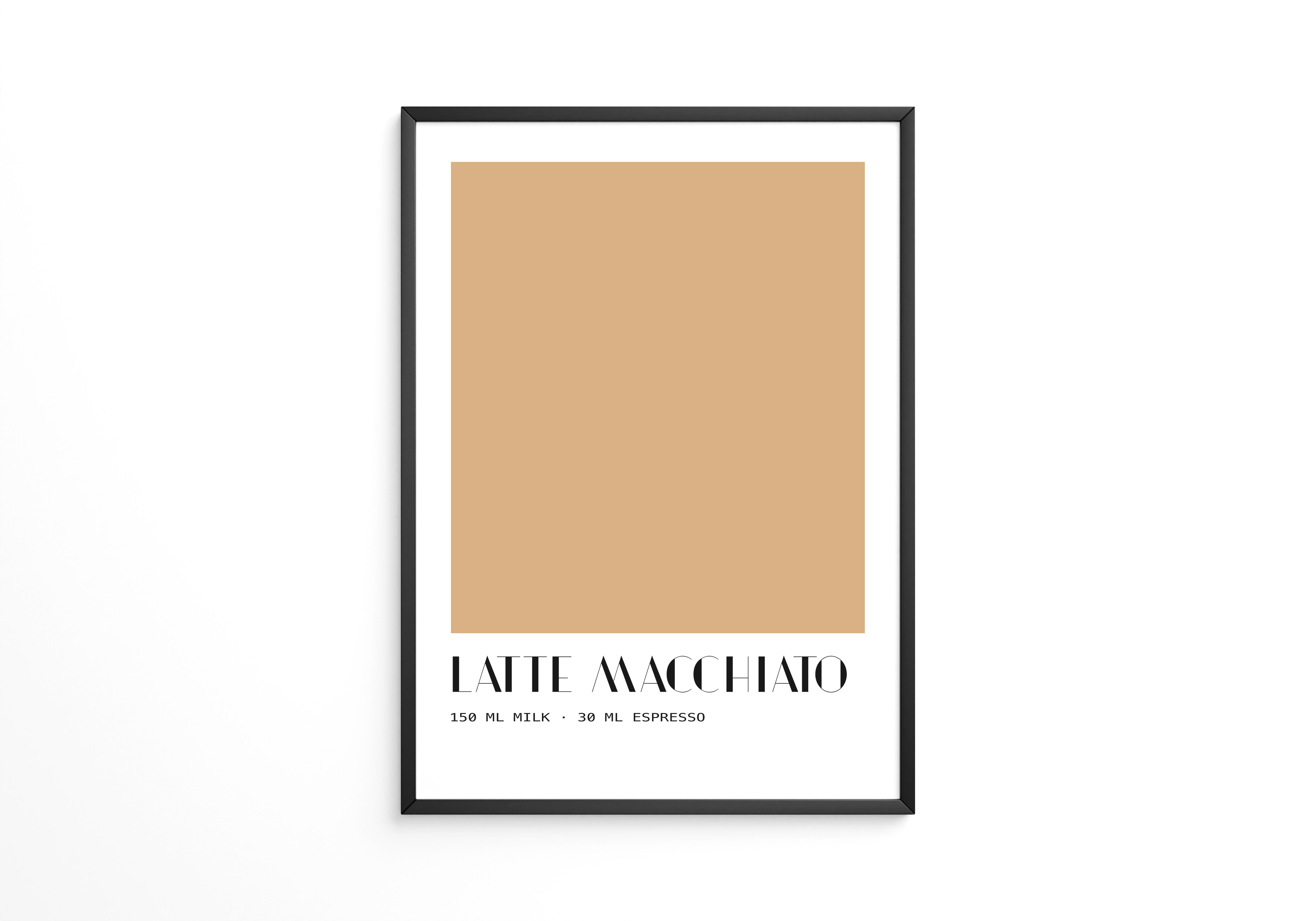 Latte Macchiato Kaffeeton