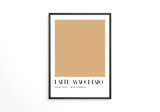 Latte Macchiato Kaffeeton