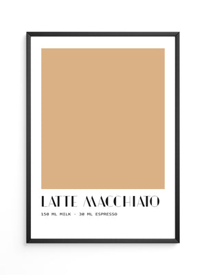Latte Macchiato Kaffeeton