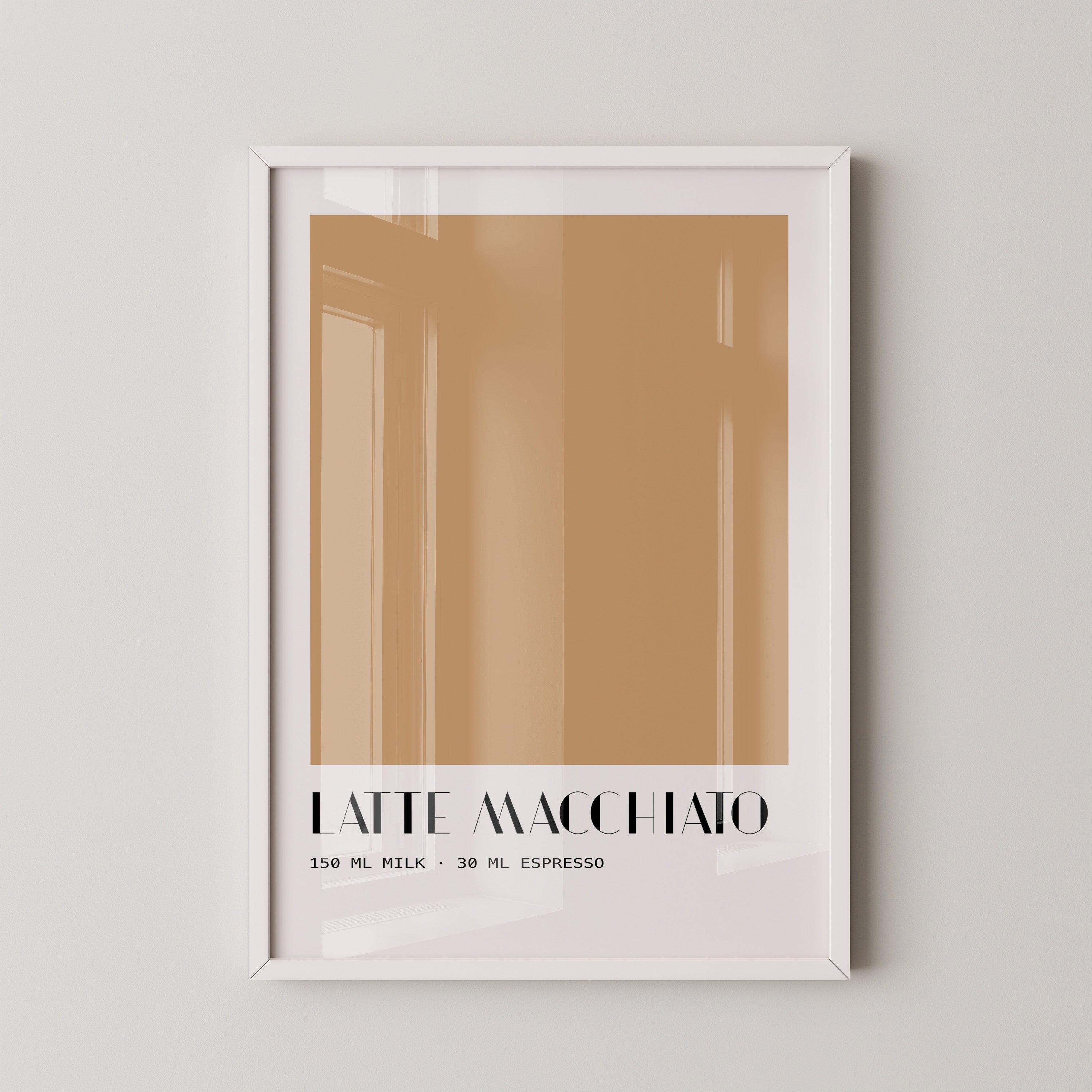 Latte Macchiato Kaffeeton