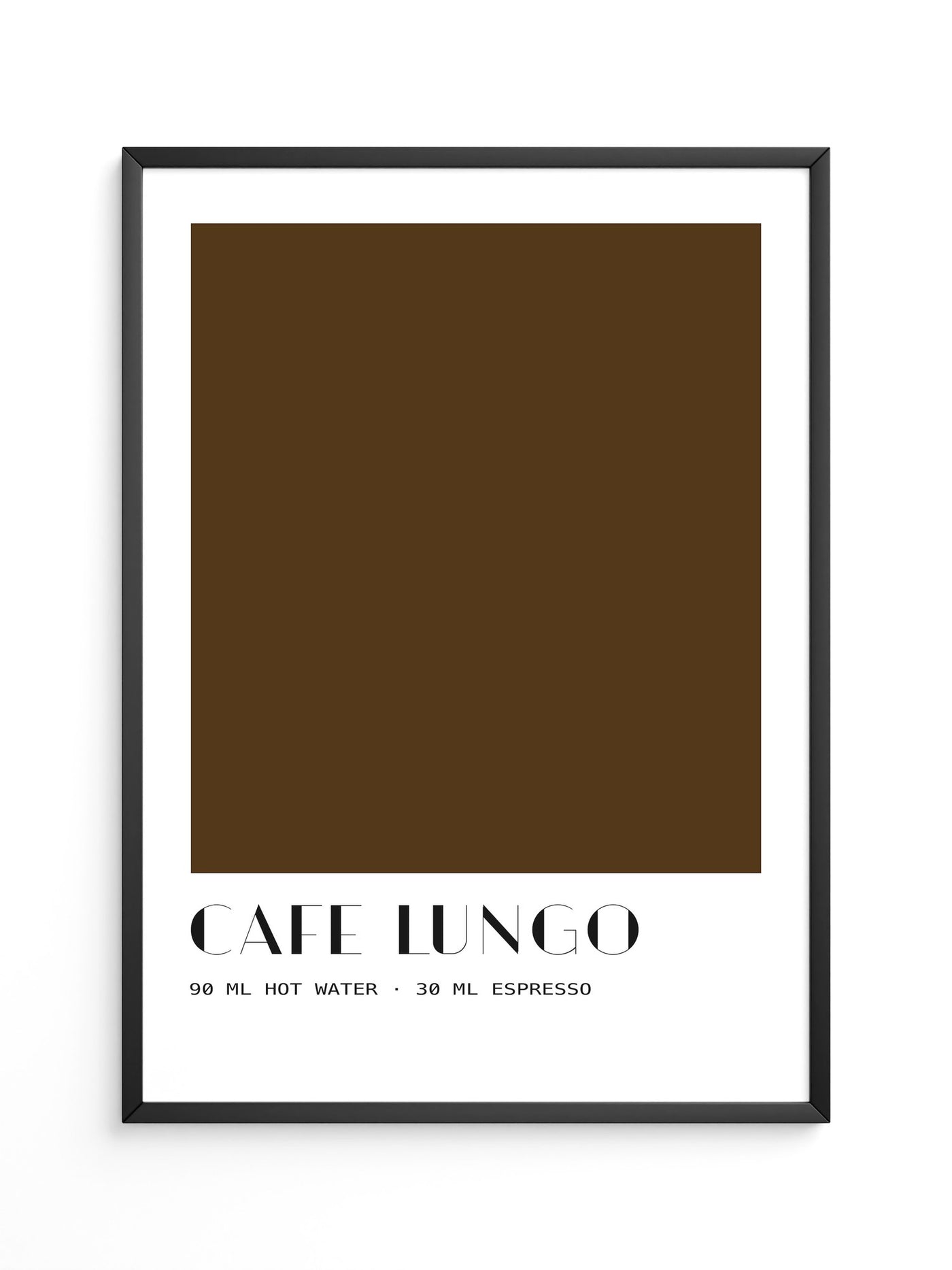 Lungo Braun Minimalismus