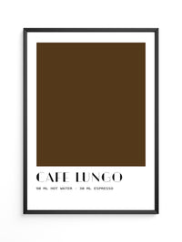 Lungo Braun Minimalismus