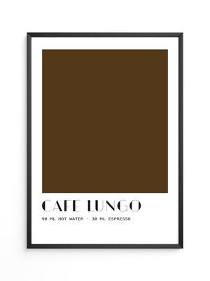 Lungo Braun Minimalismus