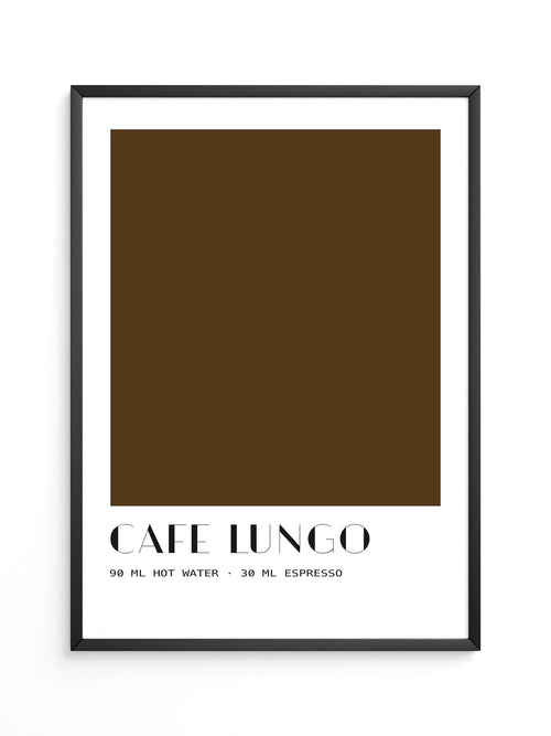 Lungo Braun Minimalismus