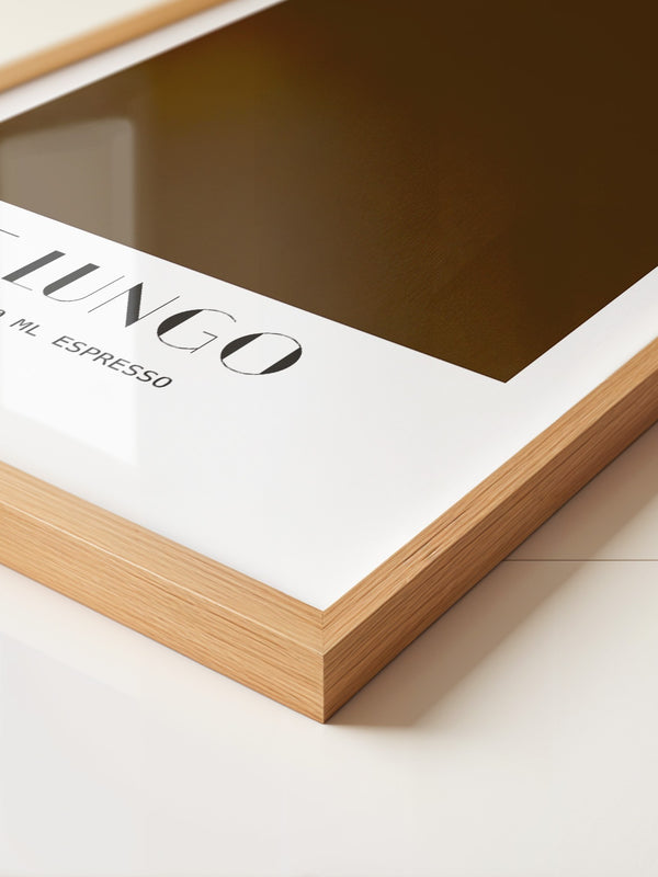 Lungo Braun Minimalismus