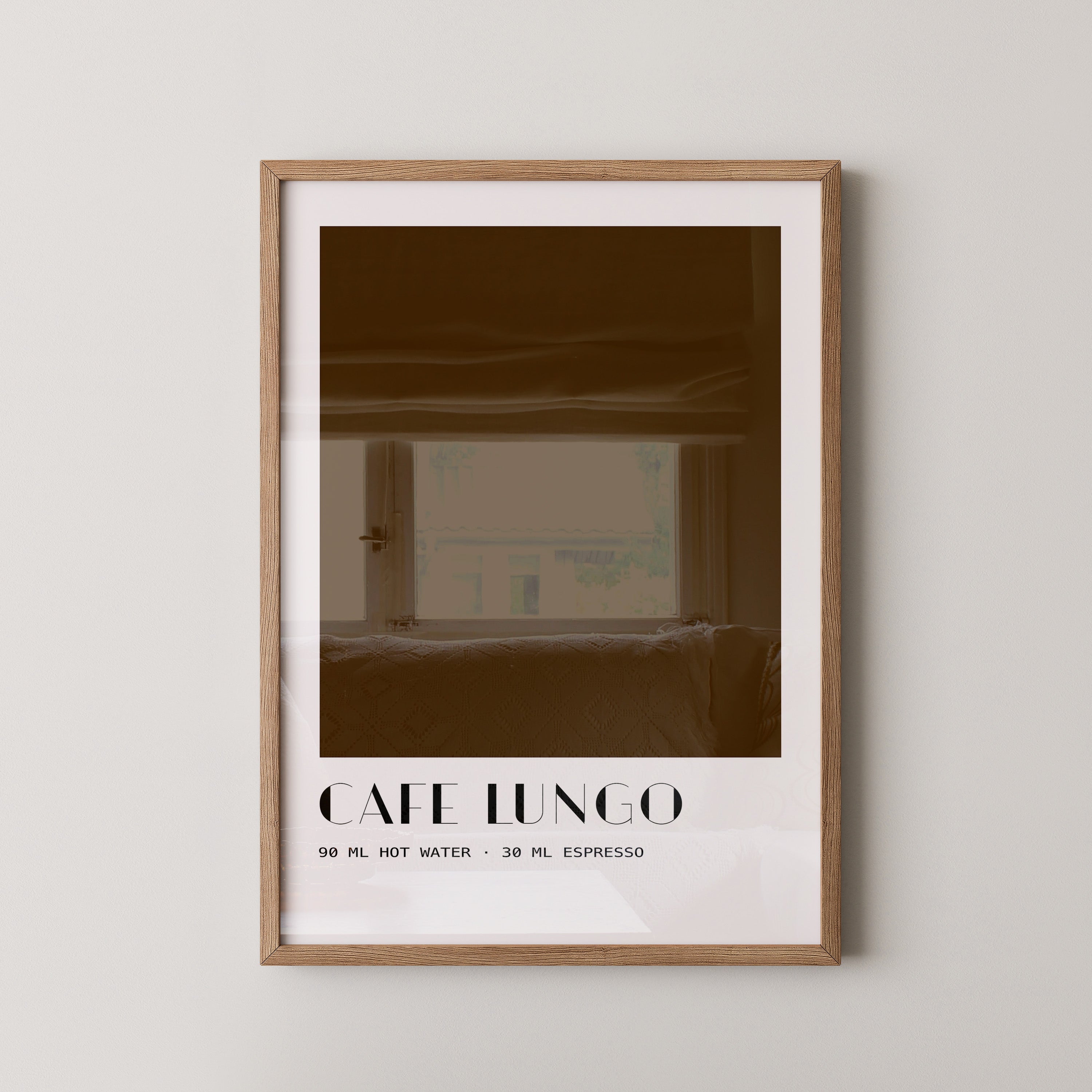 Lungo Braun Minimalismus