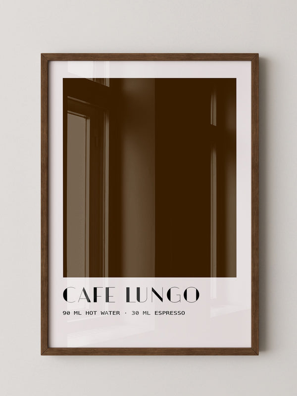Lungo Braun Minimalismus