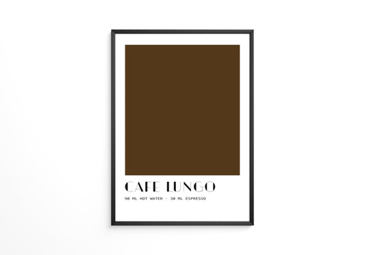 Lungo Braun Minimalismus