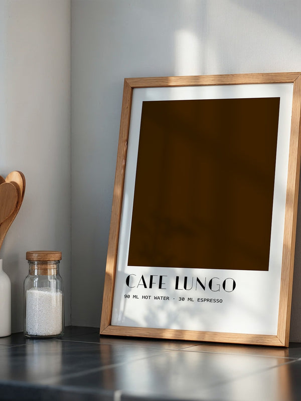 Lungo Braun Minimalismus