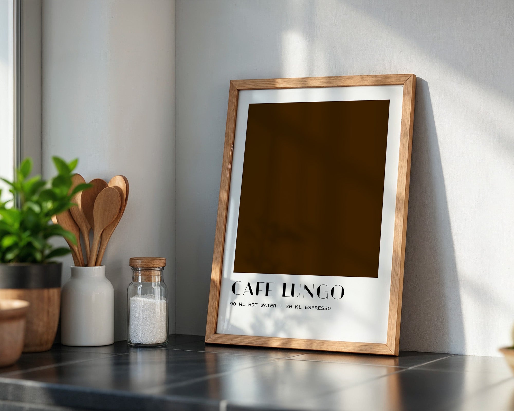 Lungo Braun Minimalismus