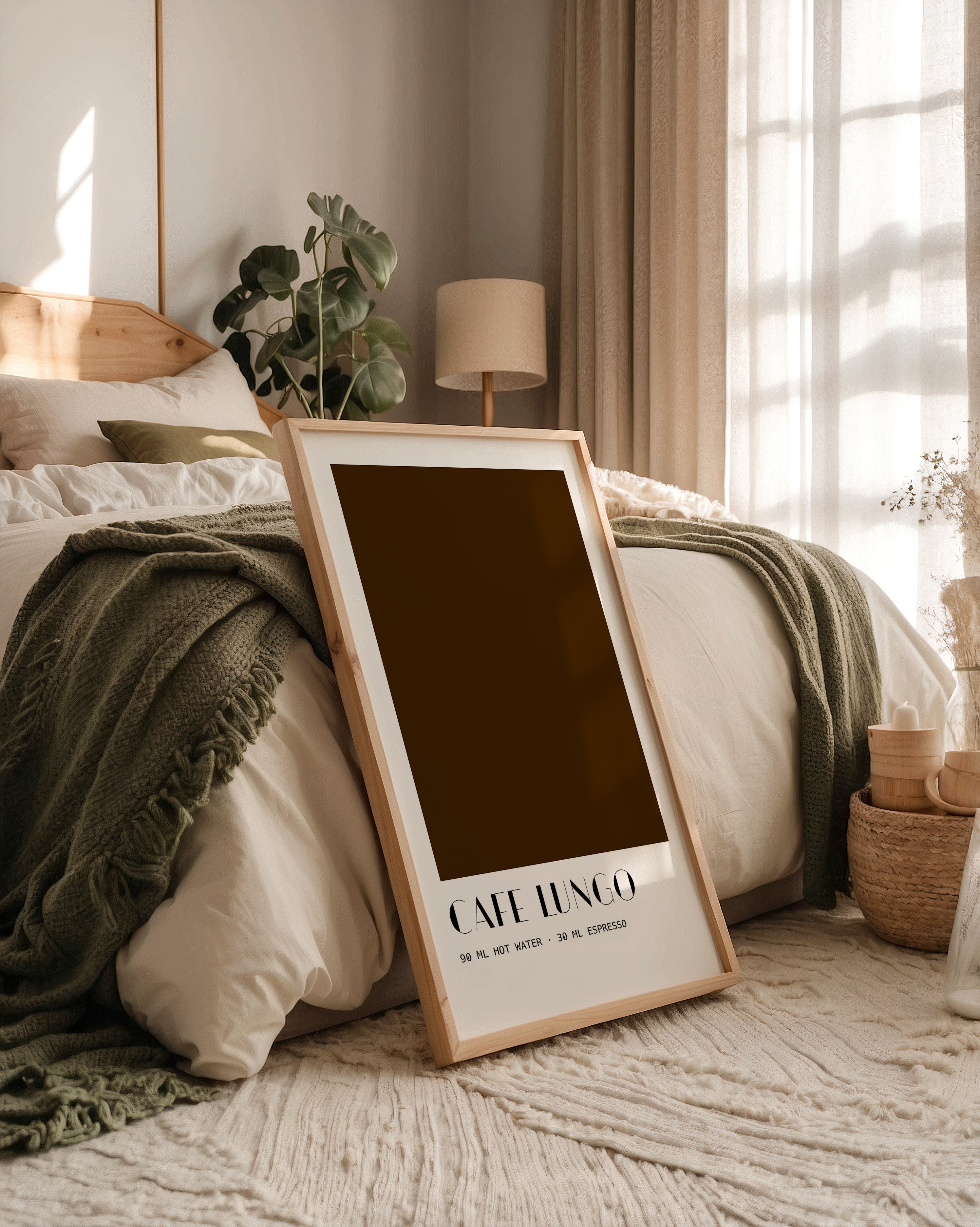 Lungo Braun Minimalismus