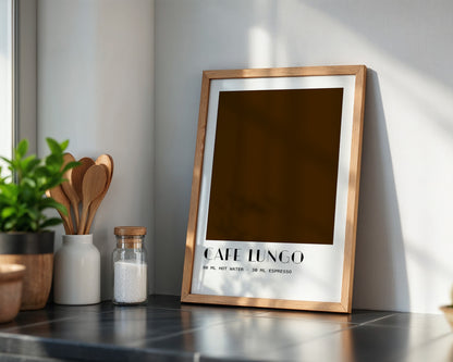 Lungo Braun Minimalismus