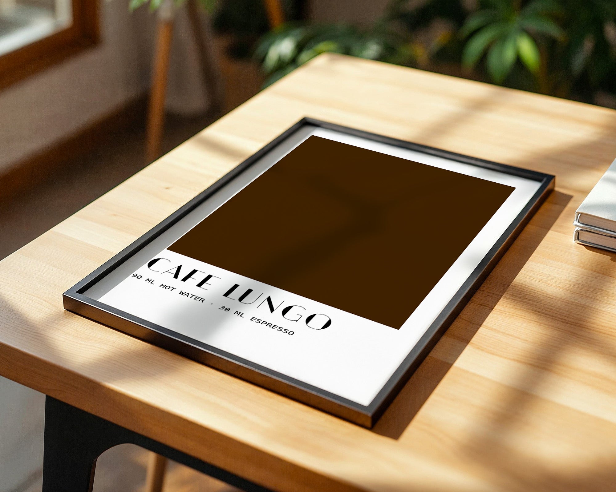 Lungo Braun Minimalismus