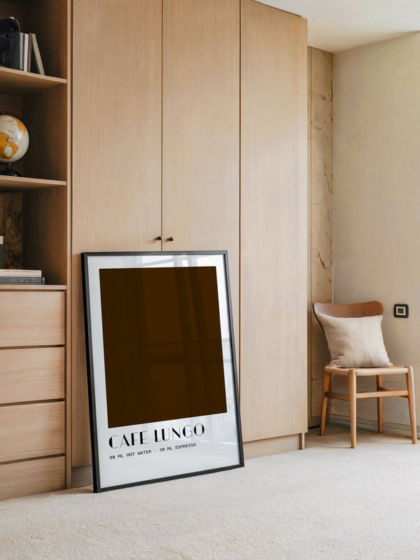 Lungo Braun Minimalismus