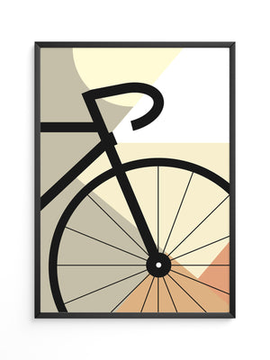 Fahrrad Geometrisch Grafik