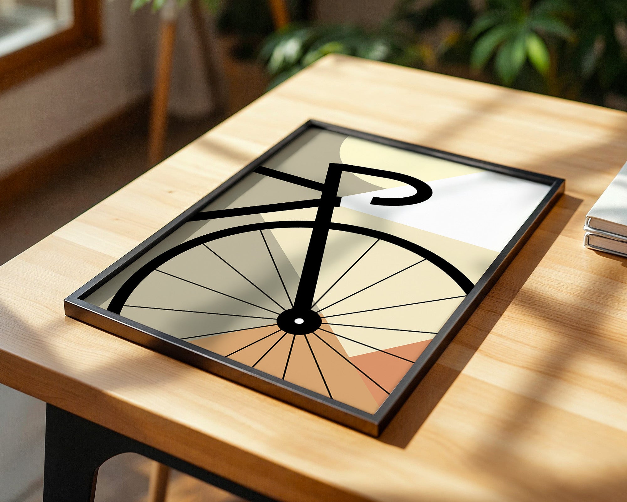 Fahrrad Geometrisch Grafik