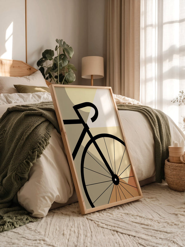Fahrrad Geometrisch Grafik