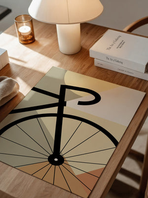 Fahrrad Geometrisch Grafik