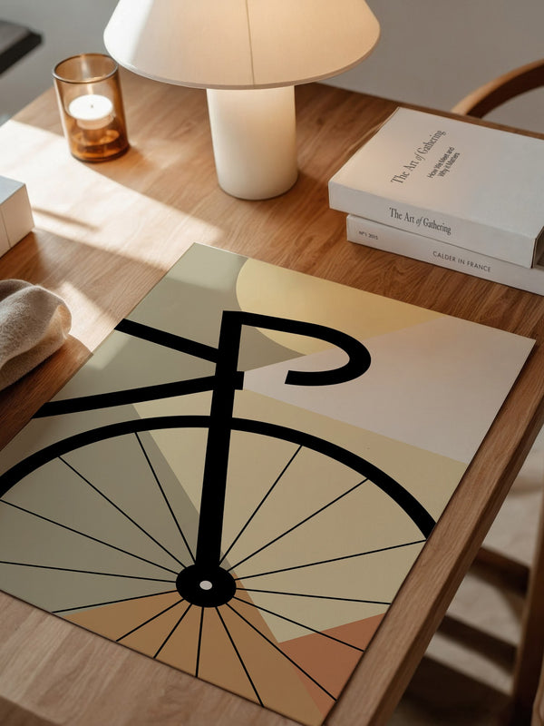 Fahrrad Geometrisch Grafik