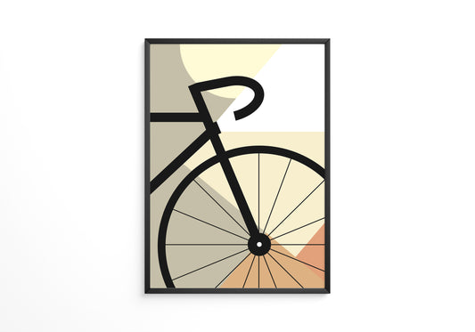 Fahrrad Geometrisch Grafik