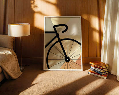 Fahrrad Geometrisch Grafik