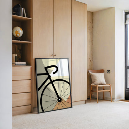 Fahrrad Geometrisch Grafik